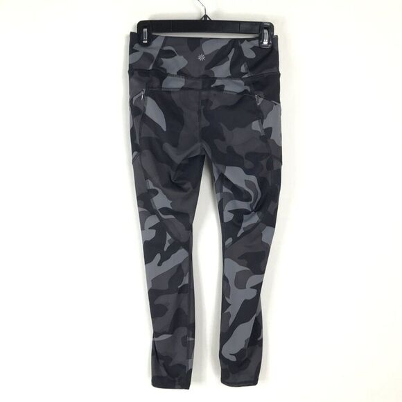 Athleta Camo Contender 7/8 Tight Women's XS Pockets Stretch Fitness Activewear - Picture 4 of 11